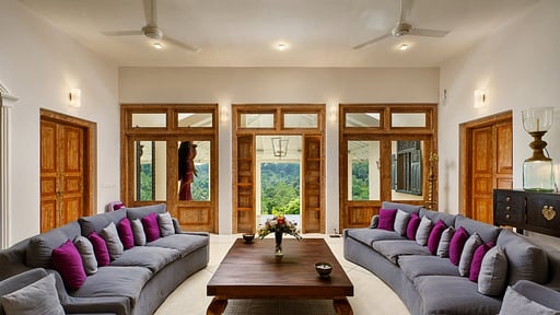 The Divine Villa Living room