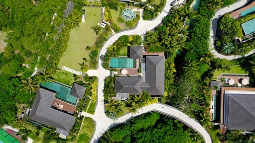The Edge - The Breeze Villa Drone pictures