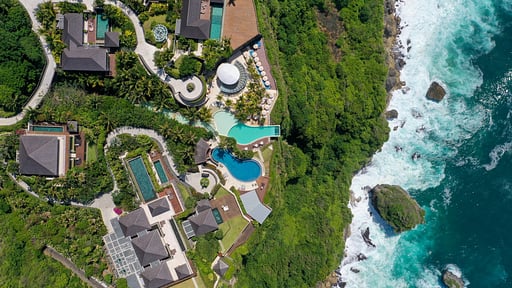 The Edge - The One Villa Drone pictures