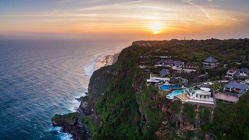 The Edge - The One Villa Drone pictures