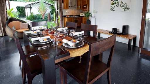 The Emerald Beach Villa 4 Salle à manger