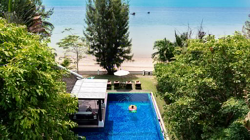 The Emerald Hill Beach Villa Drone pictures