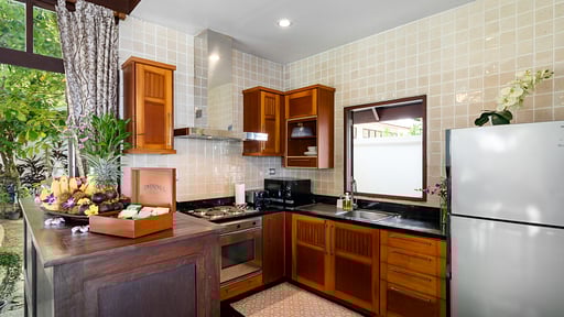 The Emerald Hill Beach Villa Kitchen