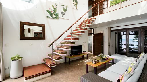 The Emerald Hill Beach Villa Living room 1