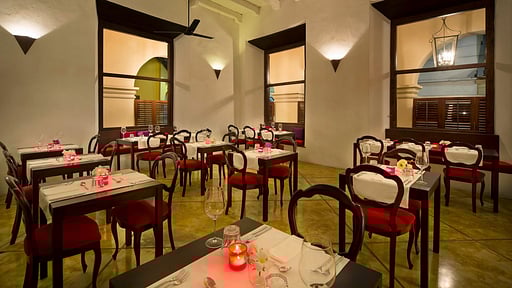 The Fort Printers Dining area