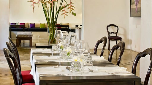 The Fort Printers Dining area