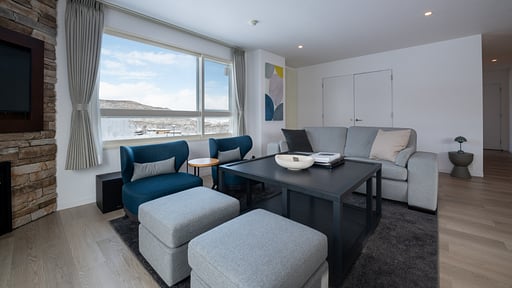 The Freshwater Three Bedroom Penthouse Suite Living room