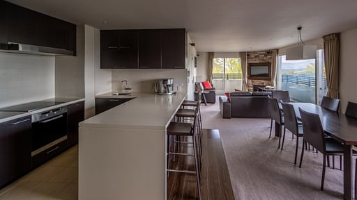 The Freshwater Two Bedroom Penthouse Residence Dining area