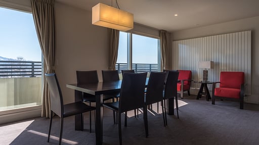 The Freshwater Two Bedroom Penthouse Residence Dining area