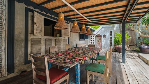 The Garden House Dining area