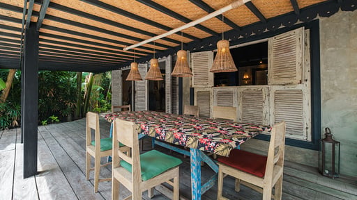 The Garden House Dining area
