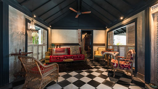 The Garden House Living room