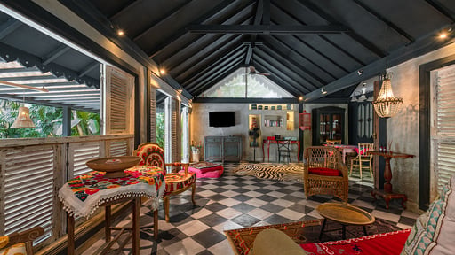 The Garden House Living room