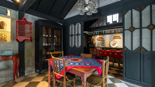 The Garden House Dining area