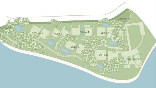 The Headland Villa 2 Floor plan