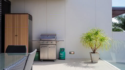 The Heights Seaview C1 BBQ equipment