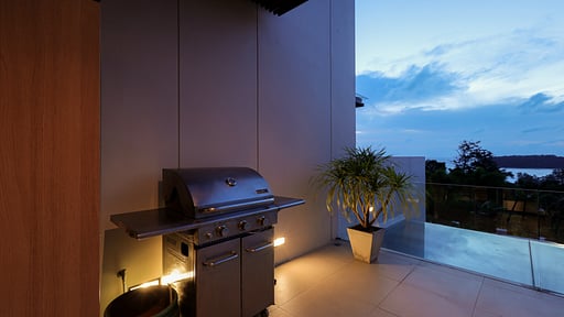 The Heights Seaview C1 BBQ equipment
