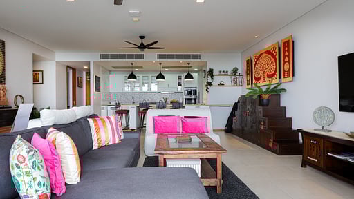 The Heights Seaview C1 Living room