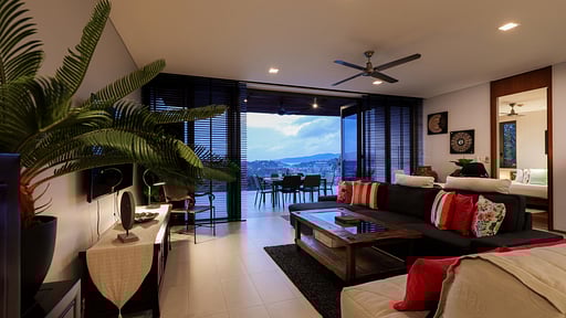 The Heights Seaview C1 Living room