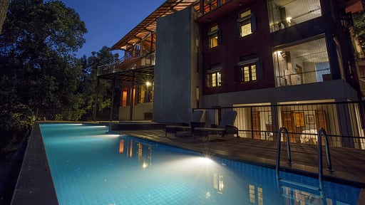 The Hermitage Swimming pool