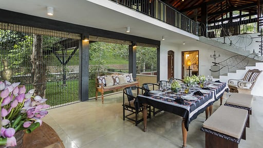 The Hermitage Dining area