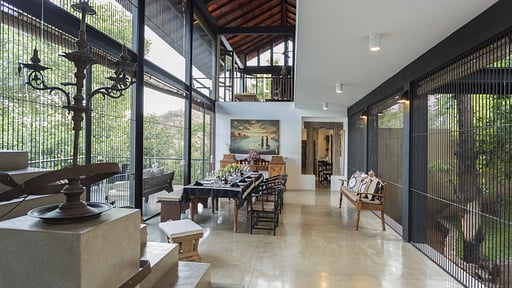 The Hermitage Dining area