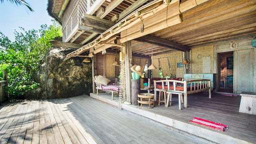 The Impossible Beach House Living room