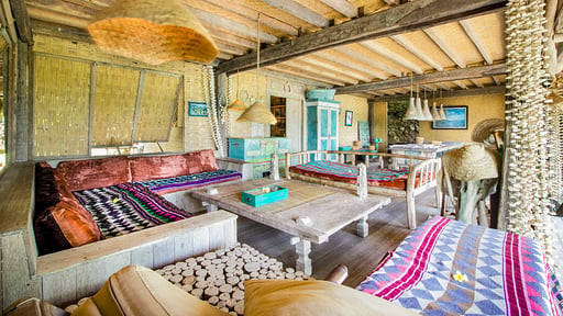 The Impossible Beach House Living room
