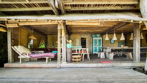 The Impossible Beach House Living room