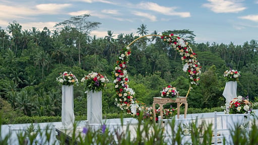 Jannata Upper Pool Villa Wedding pictures