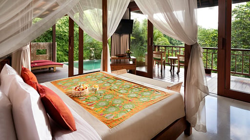 Jannata Upper Pool Villa Bedroom 