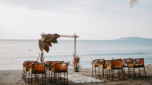 The Kayana Lombok Beachfront Wedding pictures