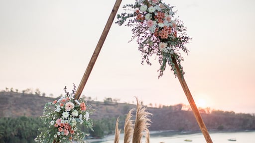 The Kayana Lombok Beachfront Wedding pictures
