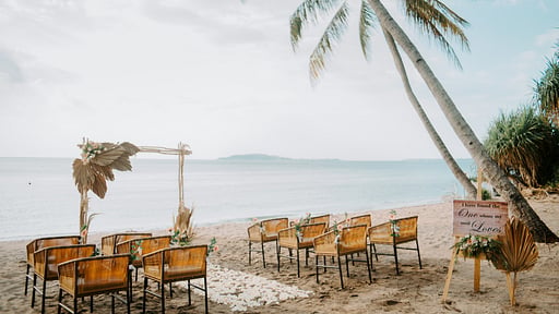 The Kayana Lombok Beachfront Wedding pictures