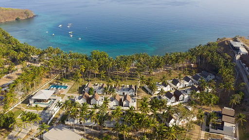 The Kayana Lombok Beachfront Drone pictures