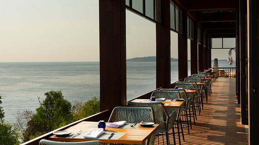 The Kayana Lombok Deluxe Dining area