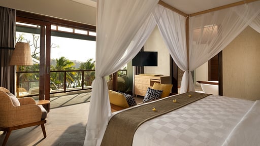 The Kayana Lombok Duplex Bedroom 