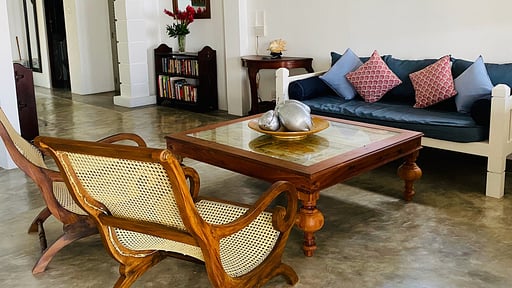 The Key House Living room