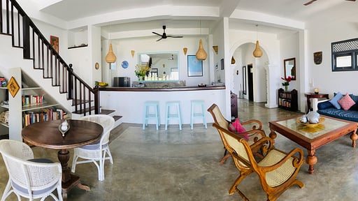 The Key House Living room