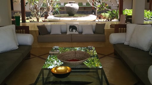 The Lake House Living room