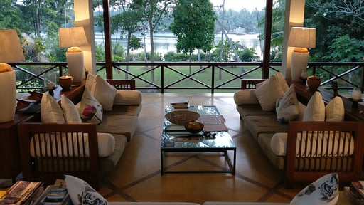 The Lake House Living room