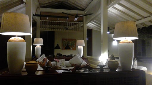 The Lake House Living room