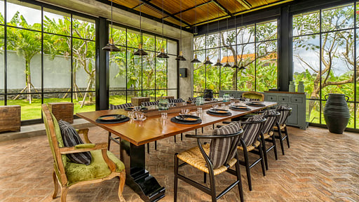 The Loft Dining area