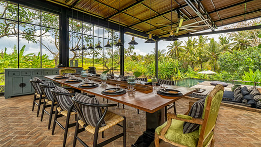 The Loft Dining area