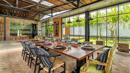 The Loft Dining area