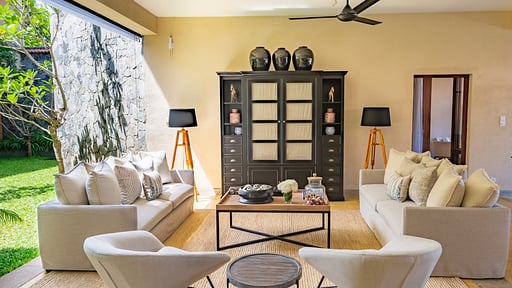 The Long House Wohnbereich 1