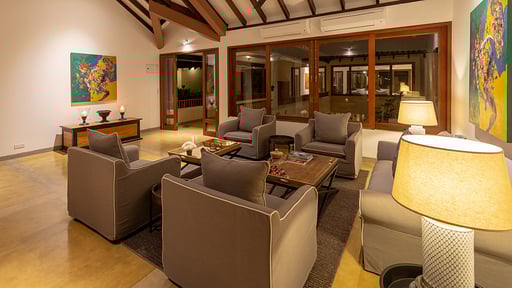 The Long House Wohnbereich 4