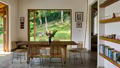 The Long Tea House Dining area