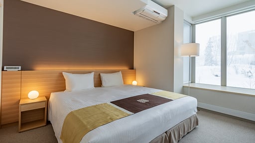 The Maples Niseko 2 Bedroom Suite Bedroom 1