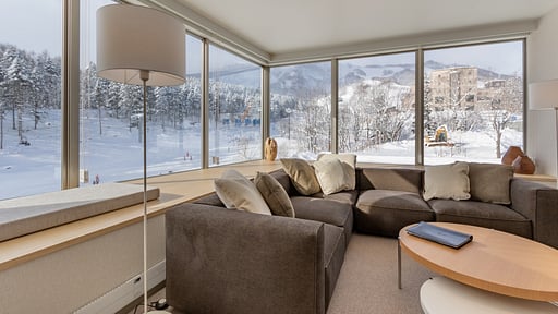 The Maples Niseko 3 Bedroom Ski View Living room